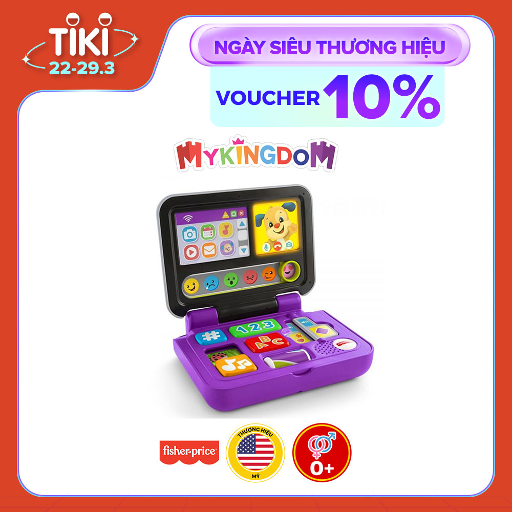 Đồ Chơi FISHER PRICE Máy Tính Tí Hon Thông Minh FNT20