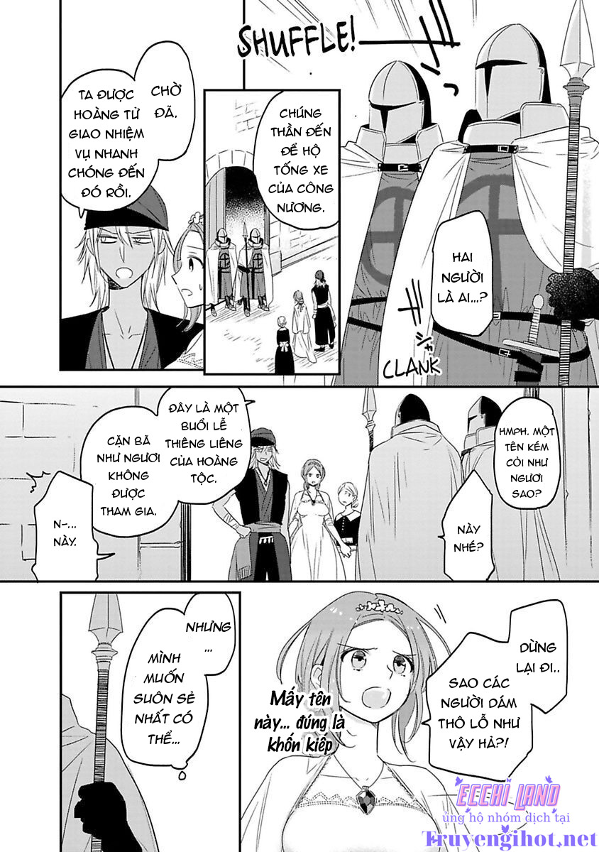 thái tử bạo chúa ở thế giới khác muốn cưới tôi ~ tên sói đen muốn cầu thân cô phù thủy tái sinh chapter 6.1 13