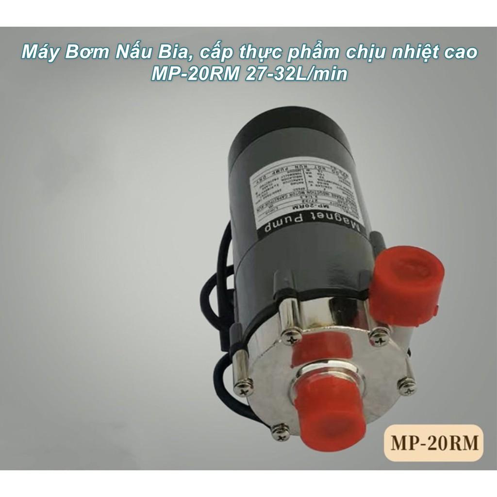 Máy Bơm Nấu Bia tại nhà chịu nhiệt cao MP-20RM Tốc độ 27-32L/min