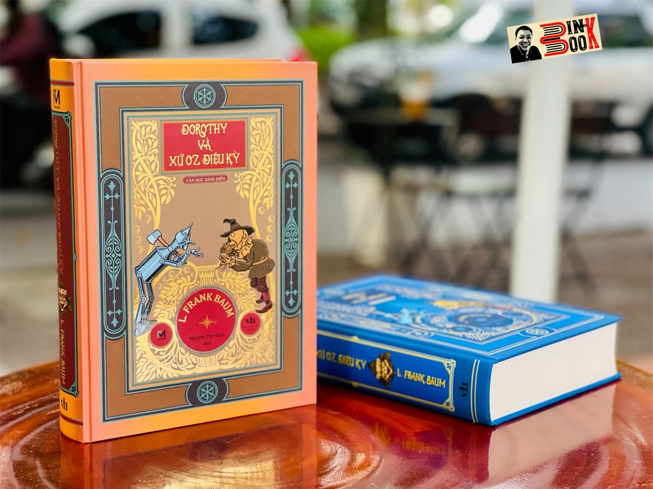 (Bìa cứng in màu tranh phụ bản) DOROTHY VÀ XỨ OZ DIỆU KỲ - L. Frank Baum - Nguyễn Thị Hạnh  dịch - Phuc Minh Books - NXB Văn học