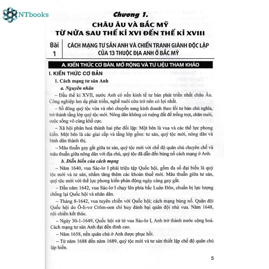 Sách Tư Liệu Dạy - Học Lịch Sử 8