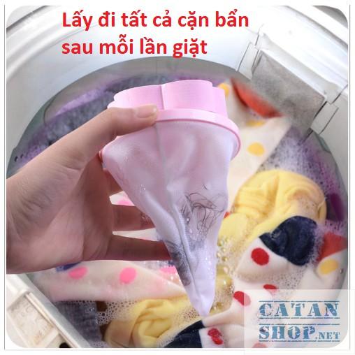 ️Túi lọc rác️ Phao Lọc Rác Máy Giặt Giúp Giữ Lại Cặn Xà Phòng, Sợi Bông, Tóc Hiệu Quả ( Giao ngẫu nhiên )