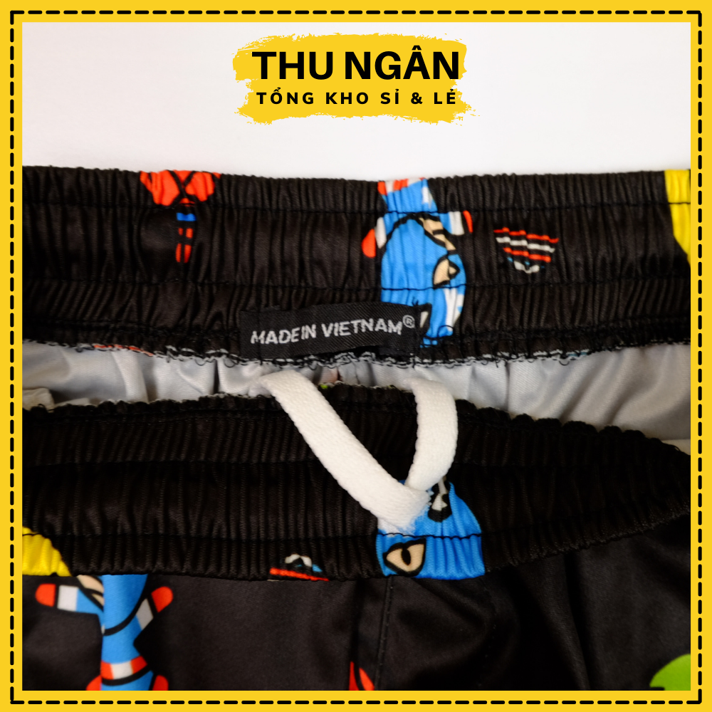 Quần Đùi Thun Unisex Cho Nam Nữ Chất Đẹp Cao Cấp Mặc Nhà 20027