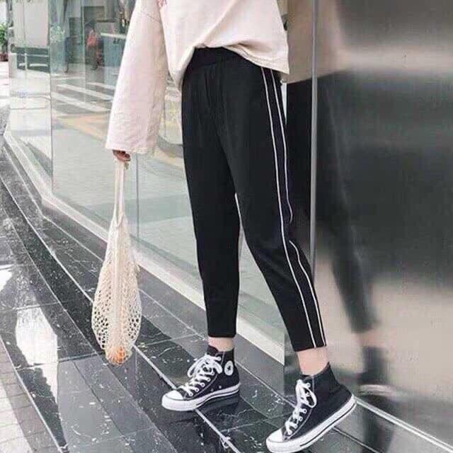 QUẦN BAGGY SỌC CHẤT UMI L1
