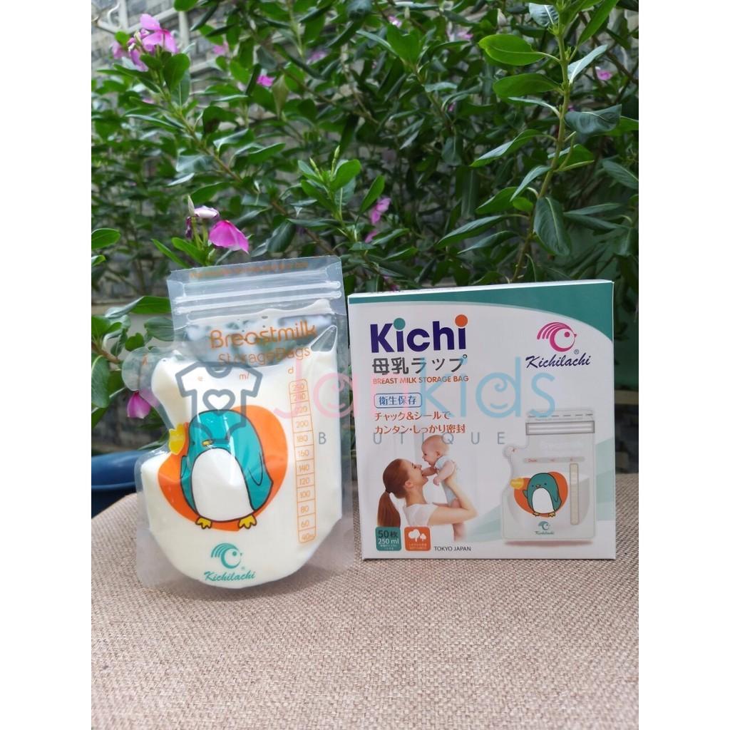 Hộp 50 túi trữa sữa Kichilachi dung tích 250ml (sỉ, lẻ)