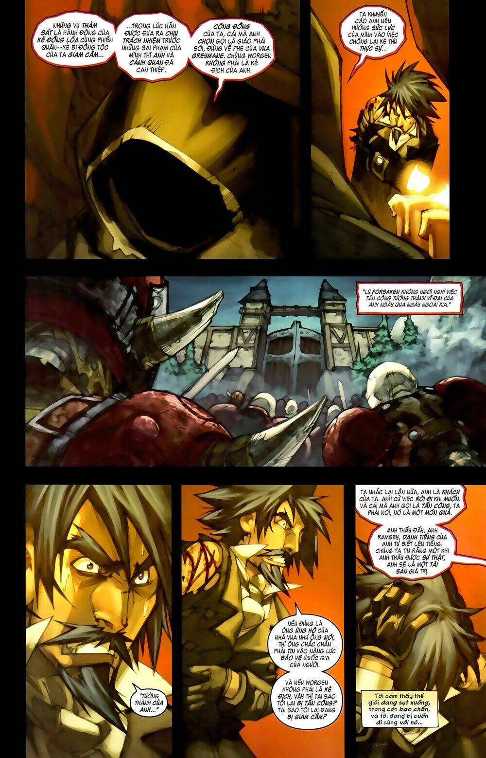 world of warcraft - lời nguyền của worgen | curse of the worgen chapter 1 18