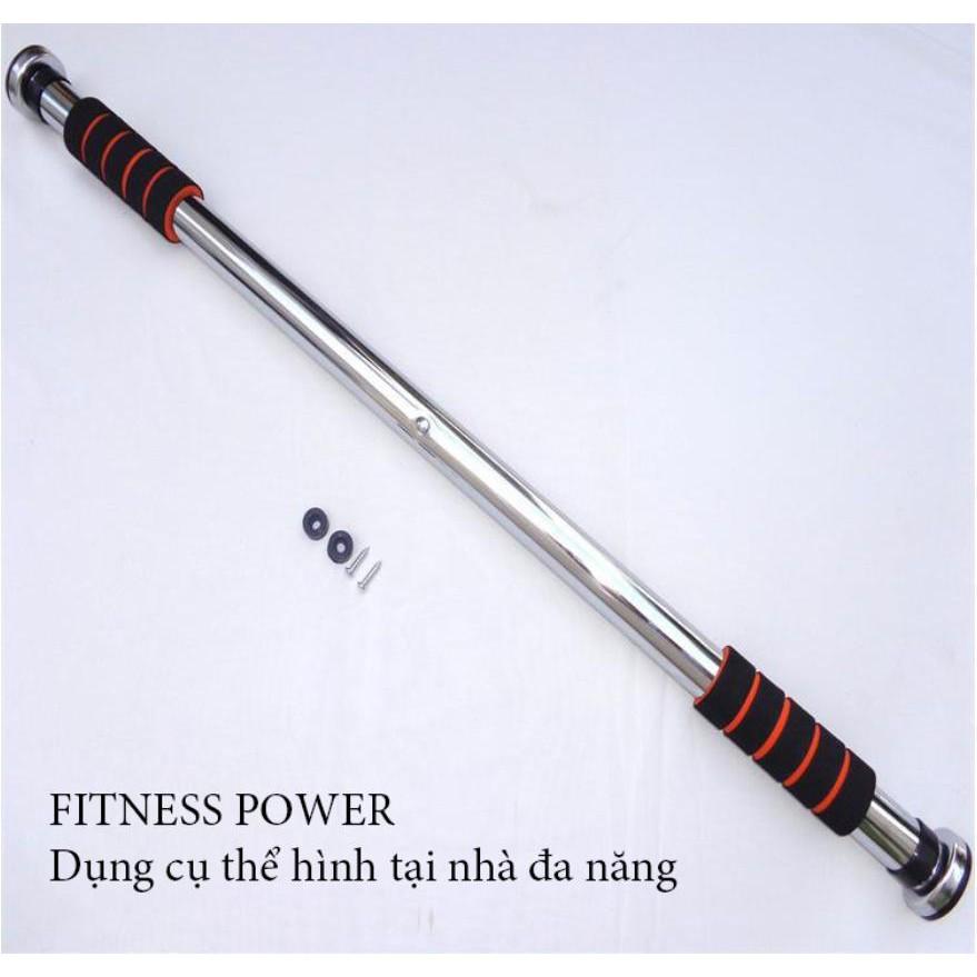 Khuyến mãi - Xà đơn tập thể thao tại nhà có thể thu dài xếp gọn FITNESS POWER