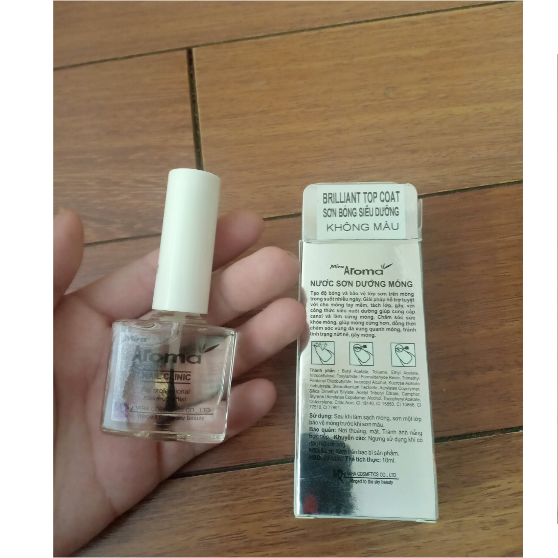 Tinh Dầu Chăm Sóc Móng - Sơn bóng siêu dưỡng 10ml tặng kèm móc khóa
