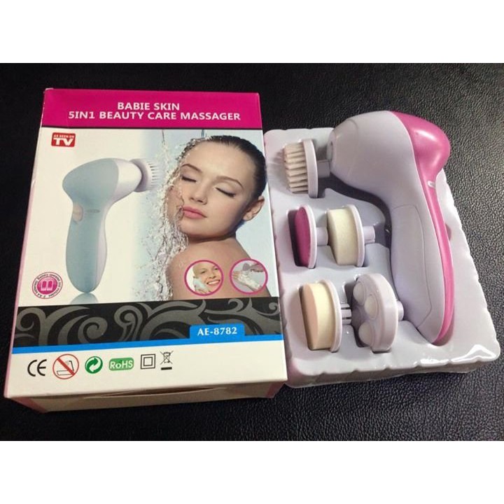 Máy Massage Rửa Mặt 5 Đầu Beauty Care Massager Model AE8782