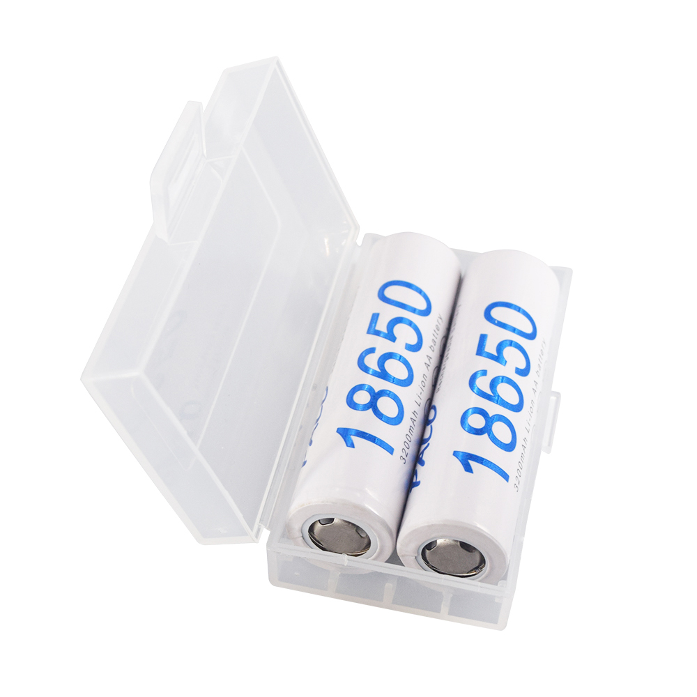Hộp Đựng Pin 18650 Trong Suốt Chất Lượng Cao Bằng Nhựa Bền Có Nắp Đậy, 2
