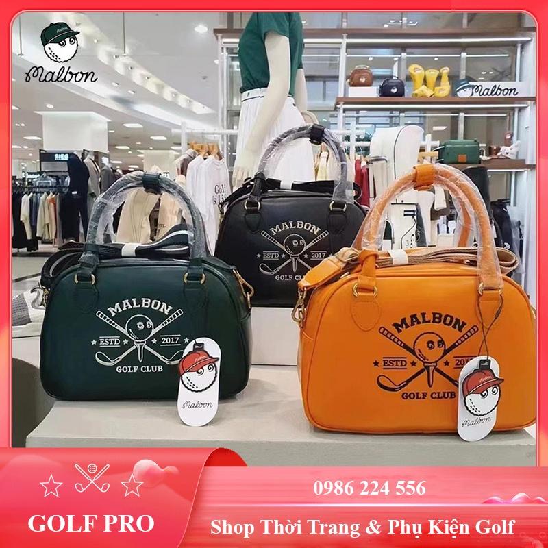 Túi xách đồ golf bag Malbon đựng phụ kiện cá nhân da PU thời trang cao cấp TX009