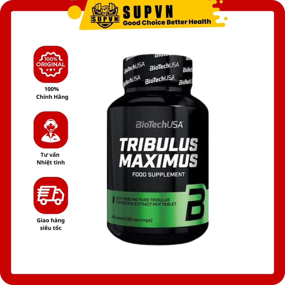 Viên Biotech USA Tribulus Maximus 1500mg ( 90 viên )