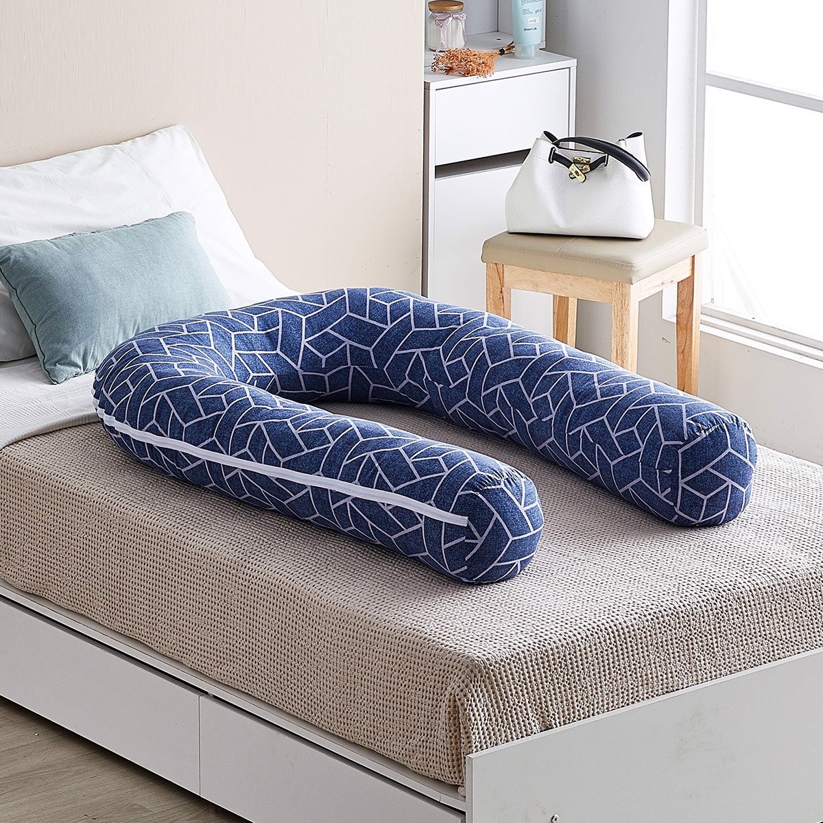 GỐI ÔM CHỮ U BODY PILLOW DP001 - nội thất Hàn Quốc Dongsuh Furniture