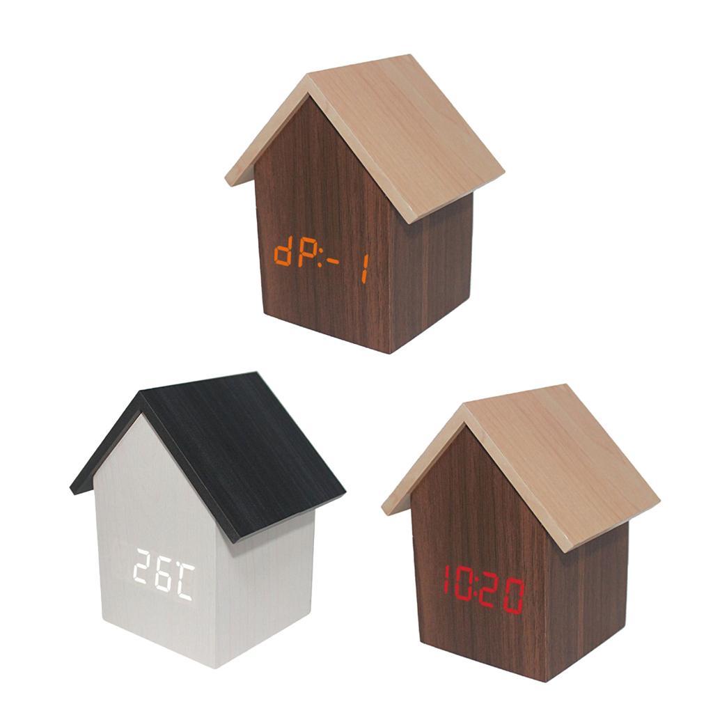 Korean Style Digital Clock Desk Electronic Alarm Timer Mantel Ornament Gift