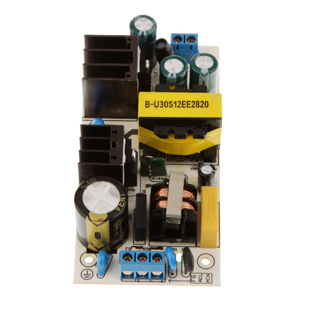 12V 3A 36W   Adapter With USB Converter With Light Display