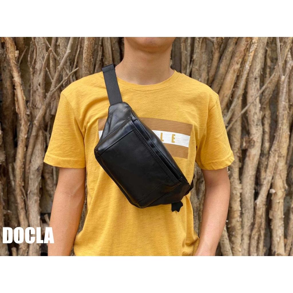 Cặp da nam, đeo chéo da bò cao cấp hàng sang trọng lịch lãm - C02