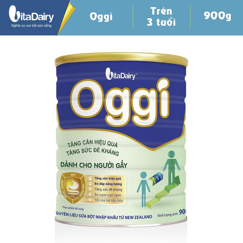 Sữa bột OGGI dành cho người gầy 900g/lon