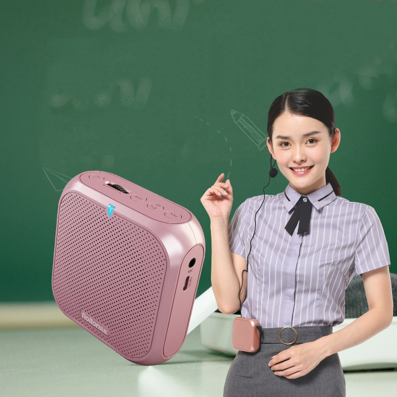 Loa Trợ Giảng Có Dây Thời Trang Đa Năng 4 Trong 1 ROLTON K400 Hàng Nhập Khẩu