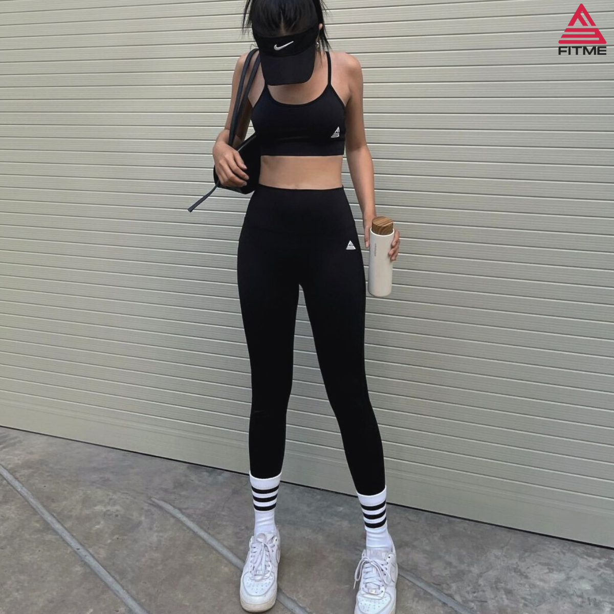 Quần legging nữ Fitme Zeta nâng mông cao cấp chất liệu dày dặn cạp cao chuyên tập gym và tập yoga