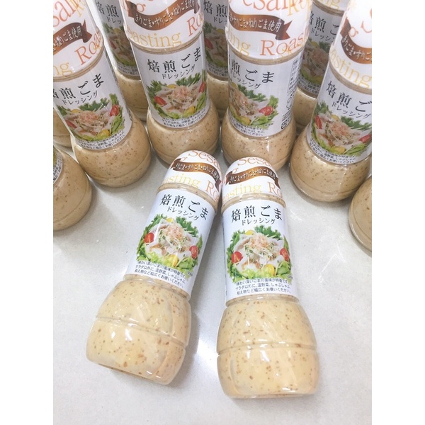 Sốt trộn salad vị mè rang Kobe Bussan 300ml Nhật Bản