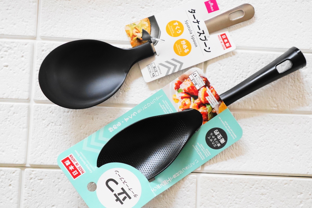 Muôi múc canh đầu silicone Echo Metal 25.5cm - Nội địa Nhật Bản