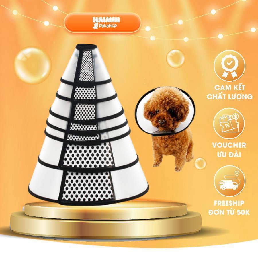 Loa / Vòng Đeo Cổ Chống Liếm Cho Chó Mèo - HaiMin Petshop