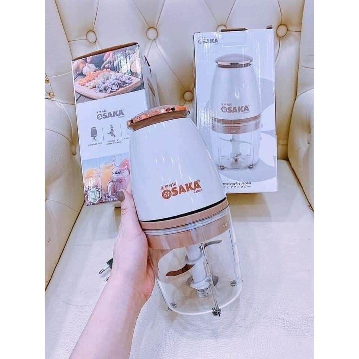 Máy xay sinh tố xay thịt cá xay đá Osaka Dung Tích Lớn 700ml Nắp Đồng