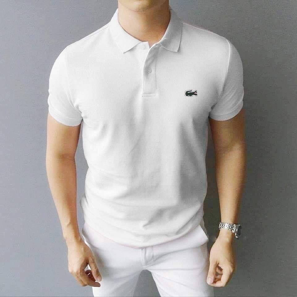 Áo Thun Polo Thêu Cá Sấu Chất Dày Dặn