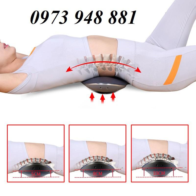 Máy massage vùng eo, thắt lưng, kéo dãn cột sống, rung, nhiệt 01