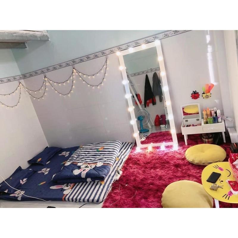 Thảm Lông Loang Trải SoFa , Phòng Ngủ - Màu Đỏ Loang