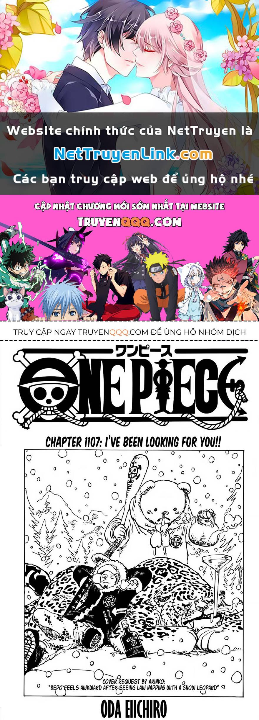 đảo hải tặc - one piece chapter 1107 1