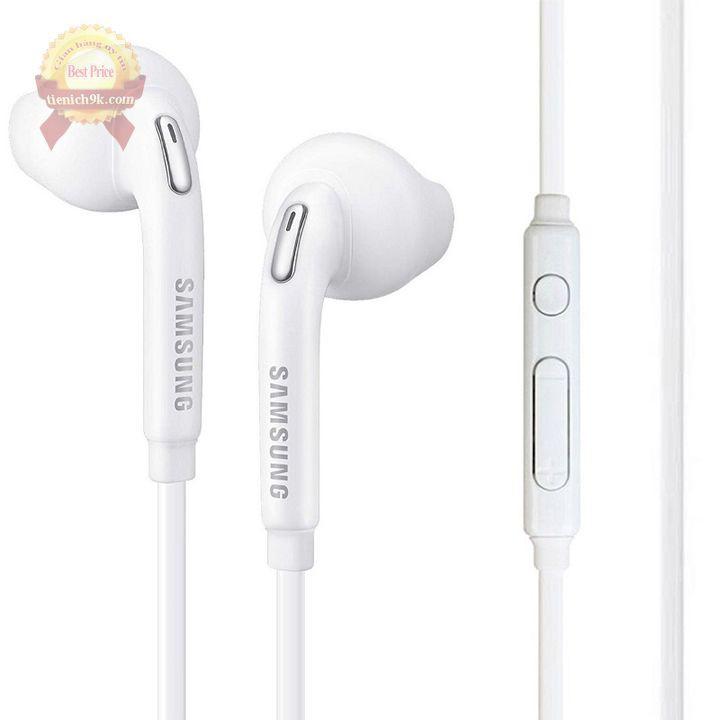 Tai nghe in-ear nhét tai kèm mic chỉnh âm lượng dây cao su dùng cho Samsung S6 oppo xiami jack 3 vạch 3.5