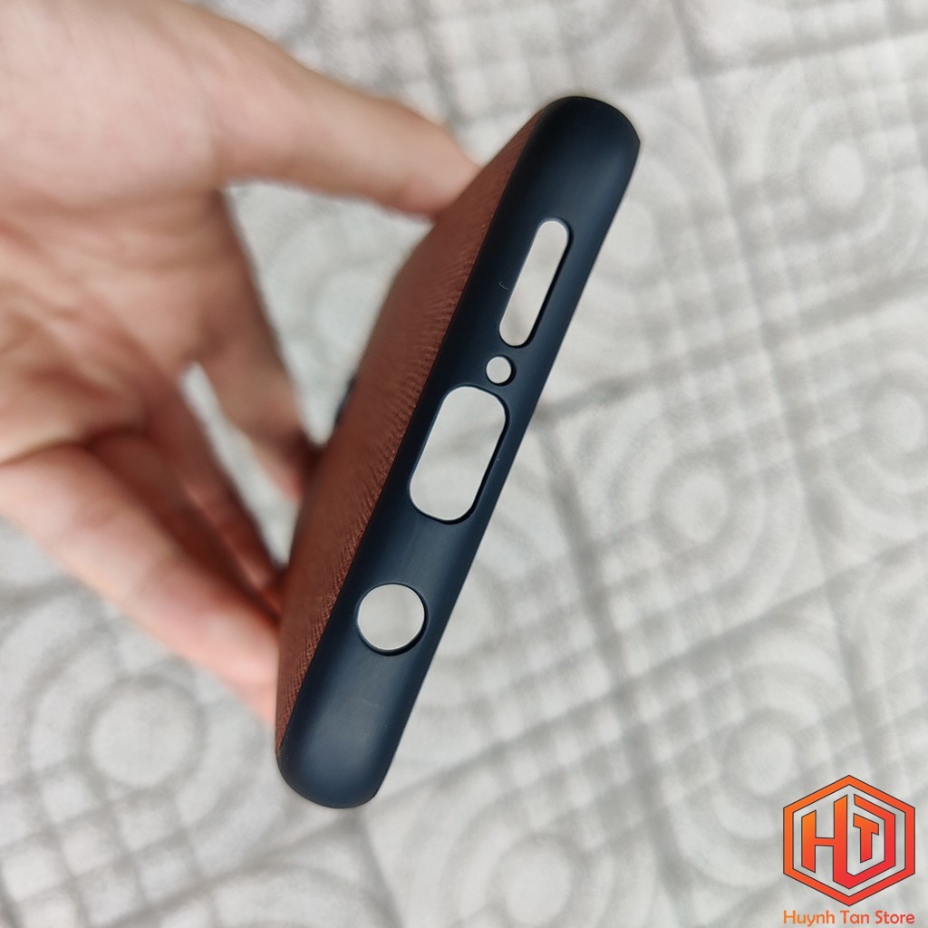 Ốp lưng Xiaomi Redmi K30 , K30 5G vân vải Jean chống bám vân tay cực tốt