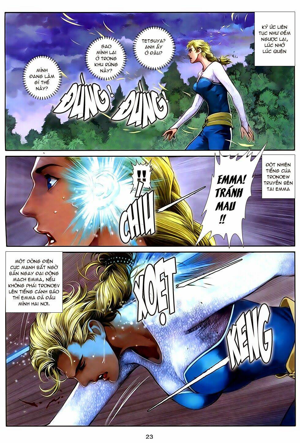 ba động quyền z hadouken zero chapter 11 23