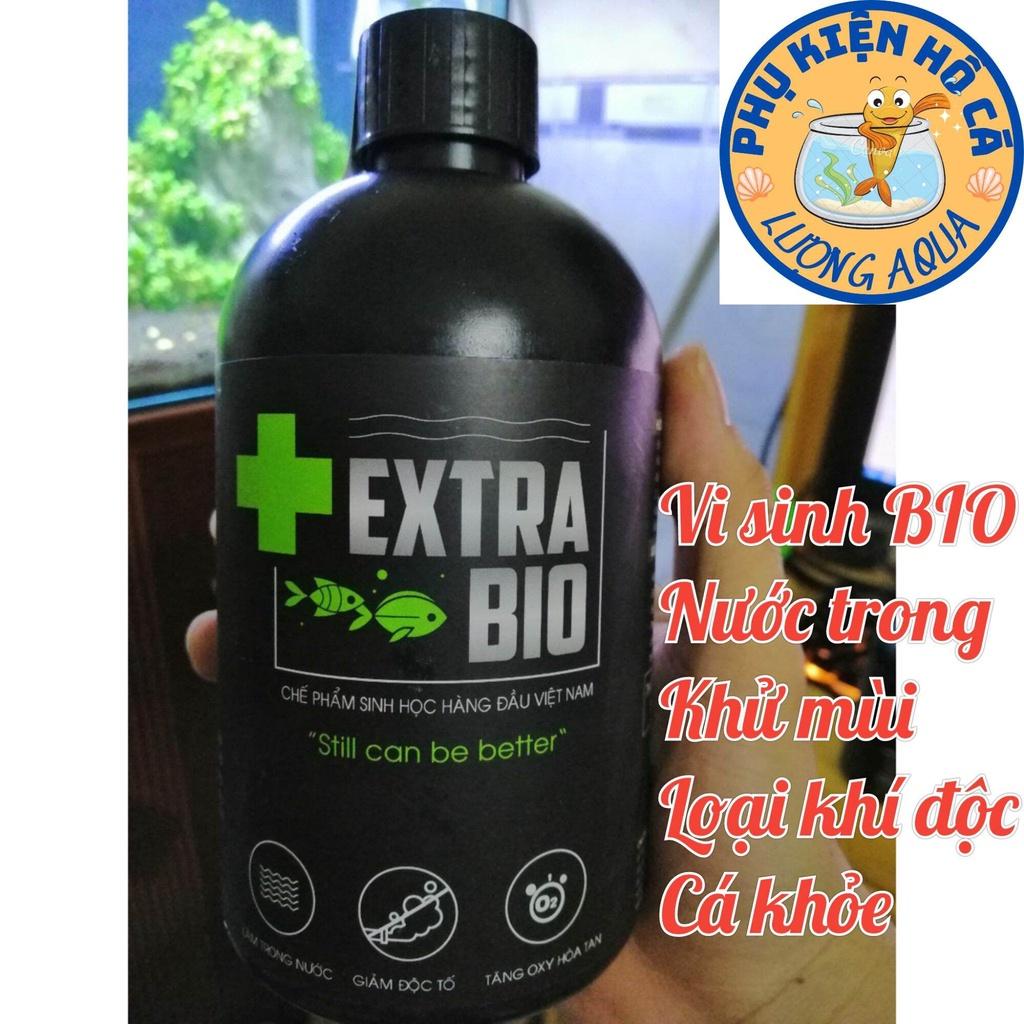 Vi sinh Bio extra chế phẩm sinh học làm trong nước , khử mùi hôi cho hồ cá cảnh hồ thủy sinh,