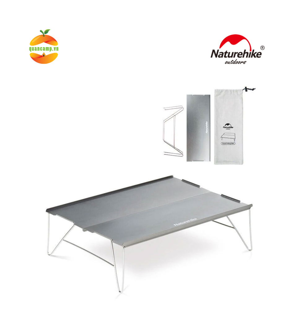 Bàn nhôm dã ngoại siêu gọn Naturehike NH17Z001-L