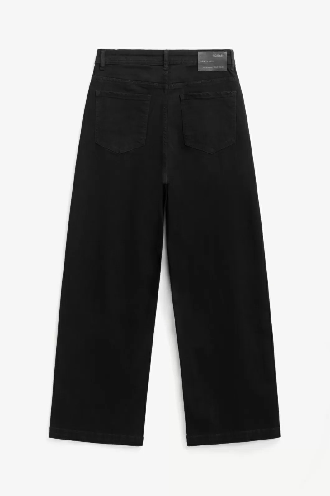 Quần Jean ROUTINE Nam Ống Rộng Trơn Form Wide Leg - 10F23DPA023 | LASTORE MENSWEAR