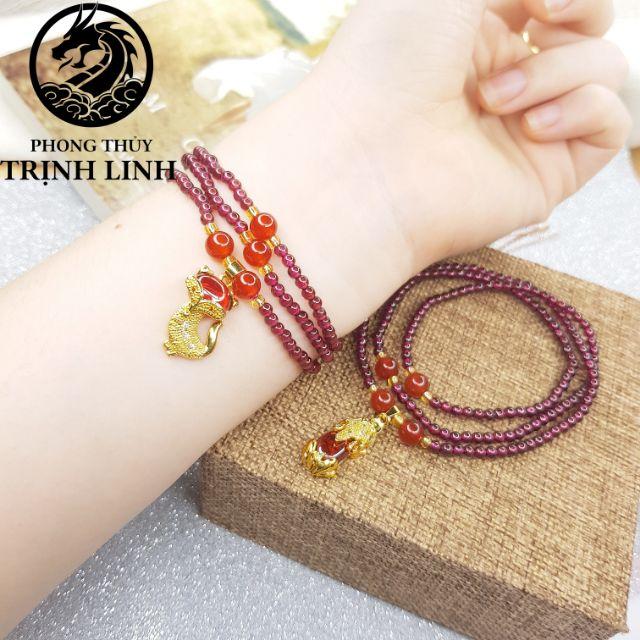 LẮC TAY HỒ LY - TỲ HƯU QUẤN 3 VÒNG THỜI TRANG