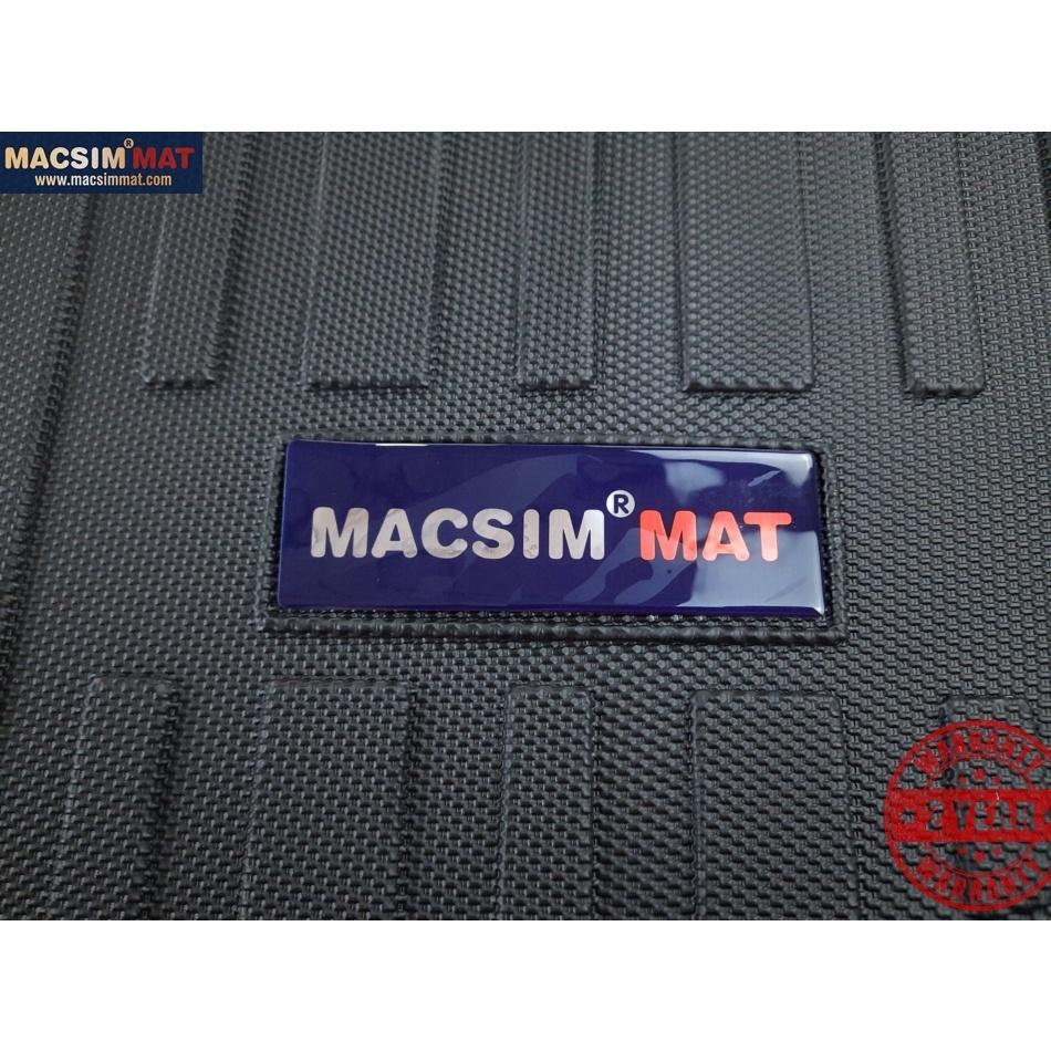 Hình ảnh Thảm lót cốp xe ô tô Honda Civic 2016-2019 nhãn hiệu Macsim chất liệu TPV màu đen hàng loại 2