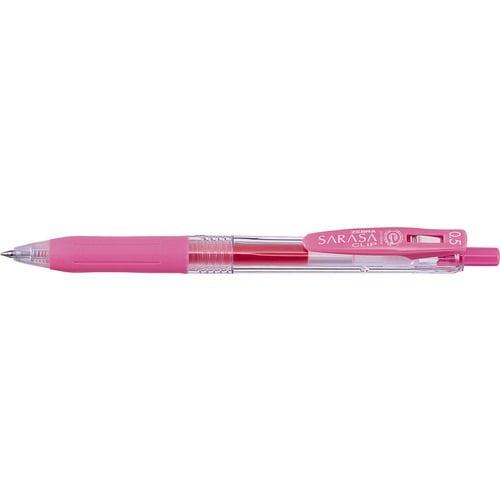 Bút Bi 0.5 mm Zebra Sarasa Clip JJ15-P - Màu Hồng