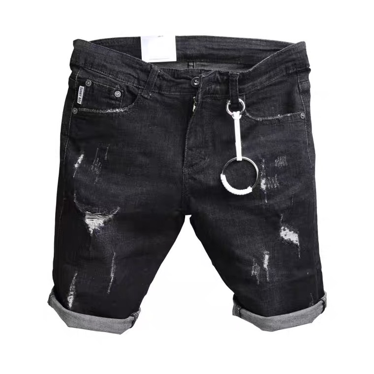 Quần Short Jean cao cấp co dãn tốt Thương Hiệu Chandi, phong cách hàn quốc mẫu mới nhất 2021 MR8014