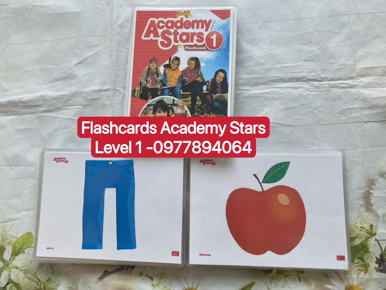 Flashcard ACADEMY STARS 1 (Size A5 ép plastics)