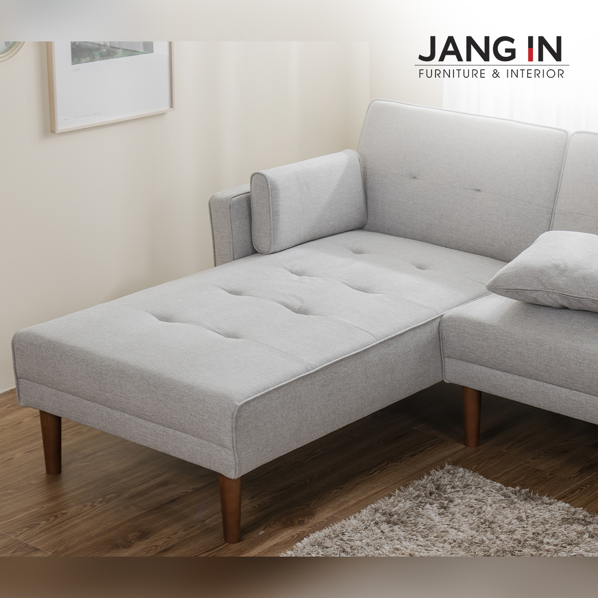 Sofa bed góc Fargo_Light Grey 3302000001-01