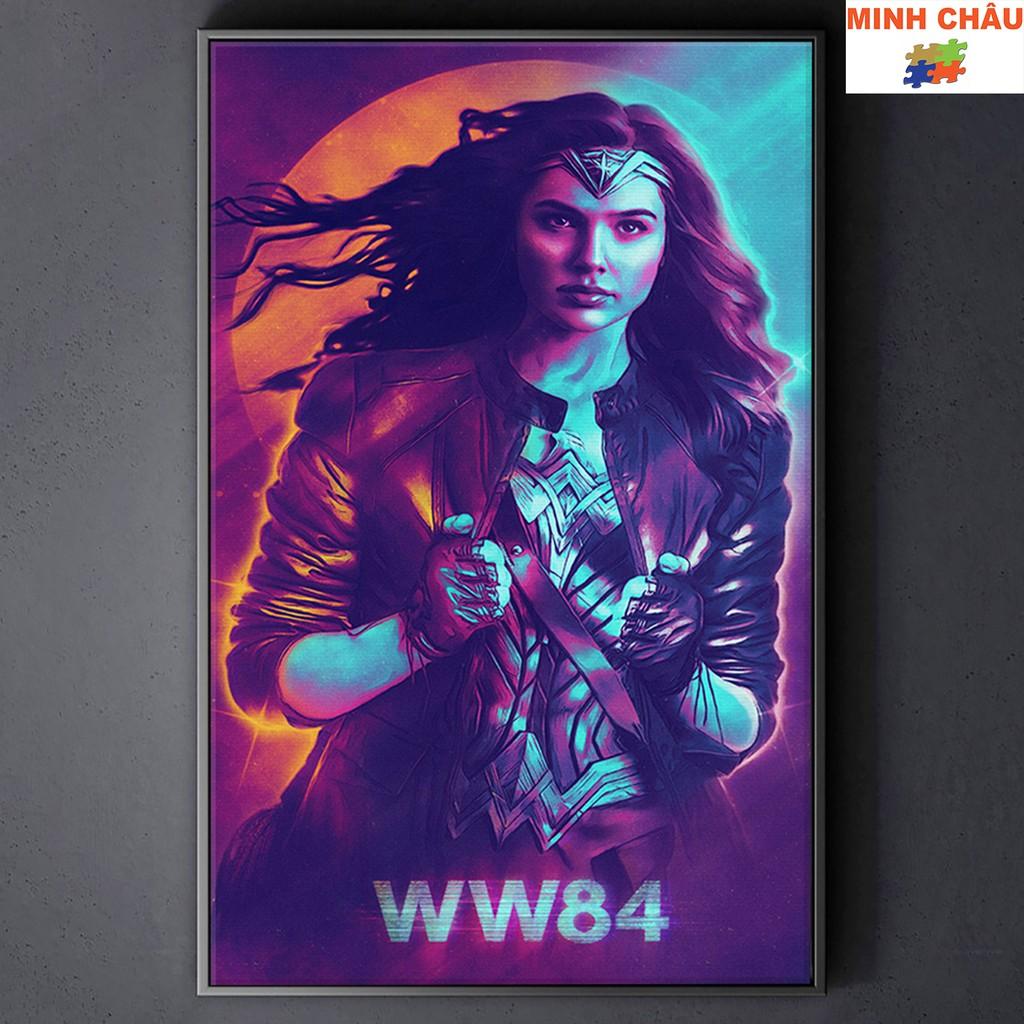 Tranh Canvas | Tranh treo tường trang trí SIÊU ANH HÙNG - WONDER WOMEN 12