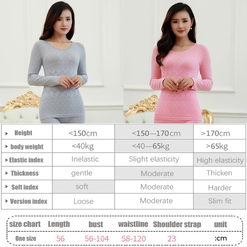 Nhiệt Nữ Quần Lót Cotton Johns Nhiệt Nội Y Mùa Đông Nữ Quần Áo Nữ Ấm Áp Phù Hợp Với