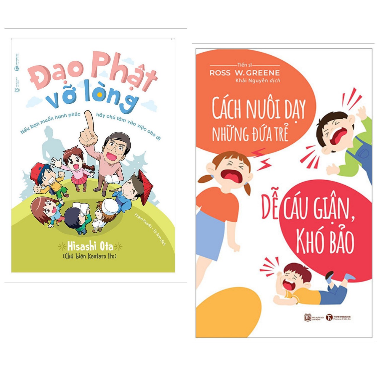Combo Sách Nuôi Dạy Con Đạo Phật Vỡ Lòng Cách Nuôi Dạy Đứa Trẻ Dễ Cáu Giận, Khó Bảo Tặng Kèm Bookmark Phương Đông Books