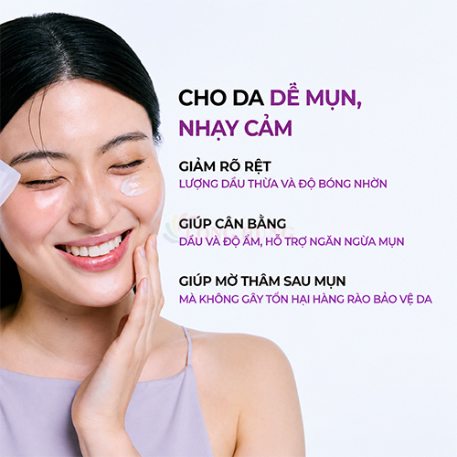 Kem dưỡng sáng da Jumiso Niacinamide 2+ Oil Control Cream (80ml) - Hàng chính hãng