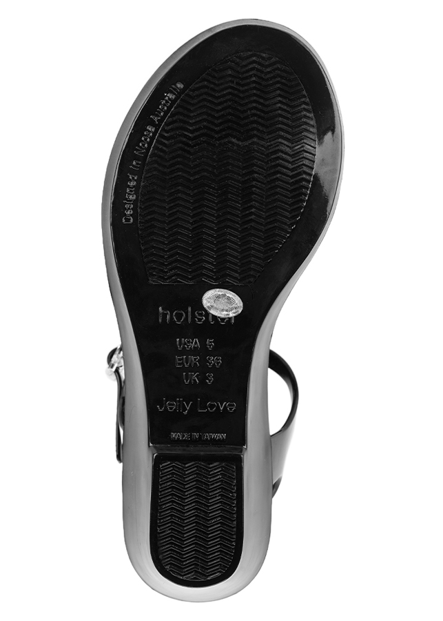 Giày Xăng Đan Nữ Holster Essential Wedge - Black
