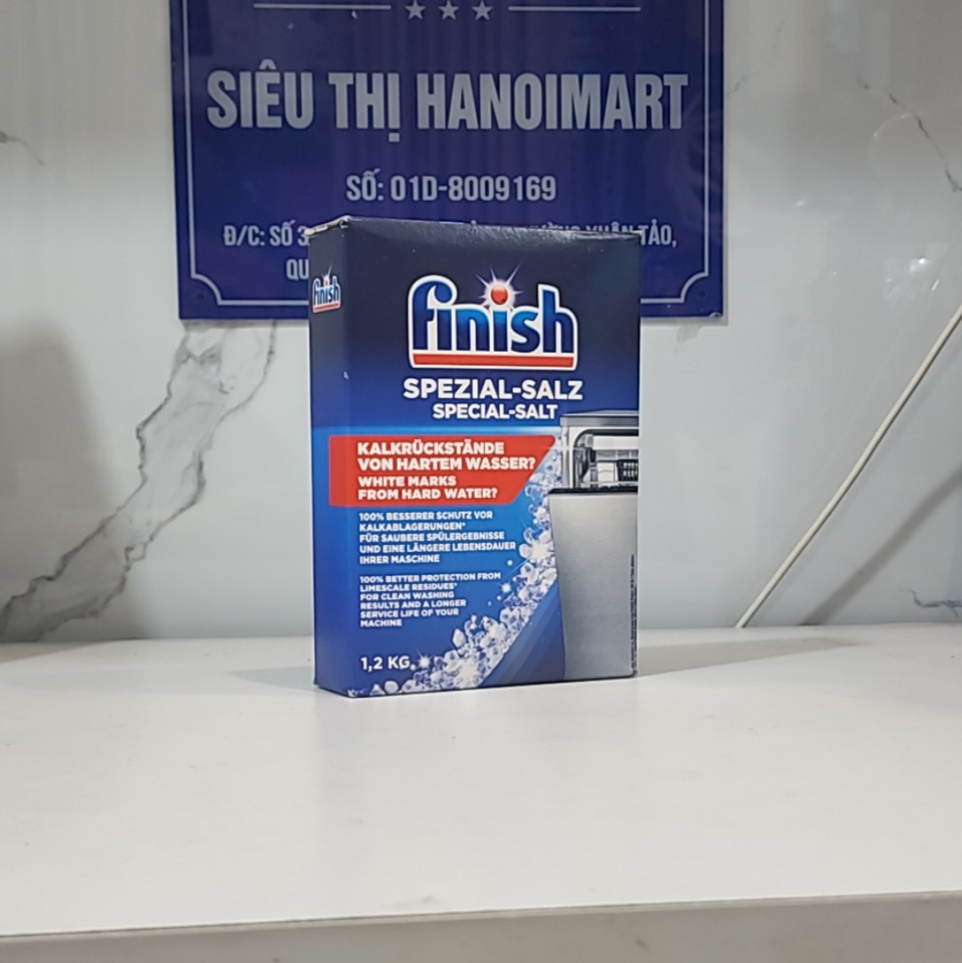 Muối Rửa Chén Finish 4.0Kg - Muối Finish 1.2Kg