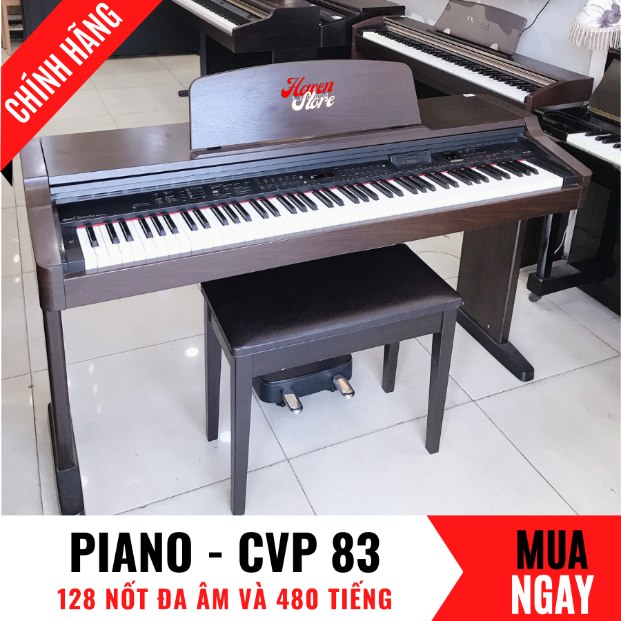 Đàn Piano Điện Yamaha CVP-83 Âm Thanh AWM Stereo Với 128 Nốt Đa Âm